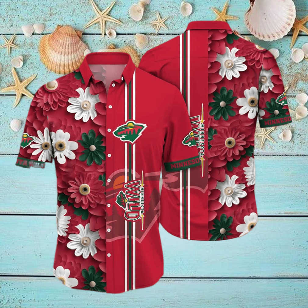 NHL Minnesota Wild Hawaiian Shirt Summer Gift For Friend hawaiian shirt NHL Minnesota Wild Hawaiian Shirt Summer Gift For Friend hawaiian shirt