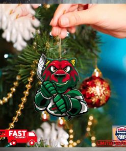 NHL Minnesota Wild Mascot Christmas Tree Decorations 2023 Holiday Ornament