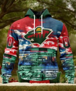 NHL Minnesota Wild Special Design With Xcel Energy Center Hoodie