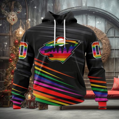 NHL Minnesota Wild Special Pride Design Hockey Is For Everyone Hoodie