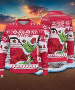 NHL Minnesota Wild Ugly Sweater Grinch Christmas Sweater