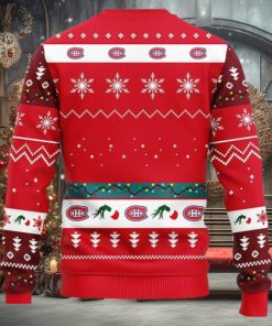 NHL Montreal Canadians 12 Grinch Xmas Day Ideas Logo Ugly Christmas Sweater For Fans
