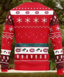 NHL Montreal Canadians 12 Grinch Xmas Day Ideas Logo Ugly Christmas Sweater For Fans