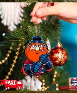 NHL Montreal Canadiens Mascot Christmas Tree Decorations 2023 Xmas Gift Ornament