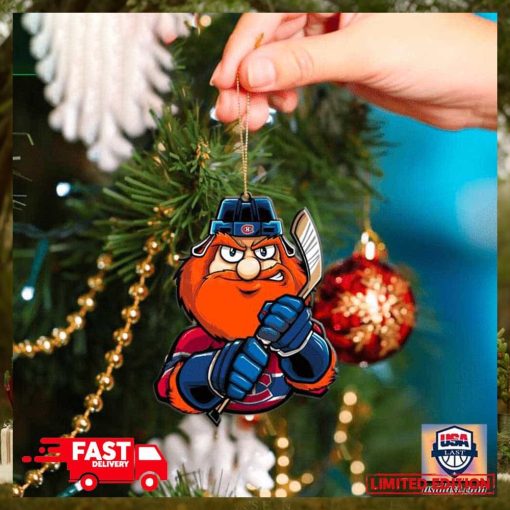 NHL Montreal Canadiens Mascot Christmas Tree Decorations 2023 Xmas Gift Ornament