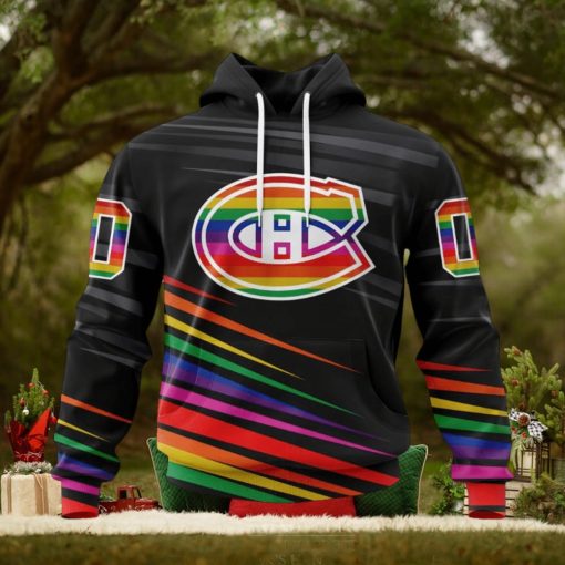 NHL Montreal Canadiens Special Pride Design Hockey Is For Everyone Hoodie