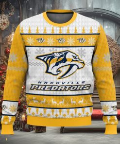NHL Nashville Predators 3D Ugly Christmas Sweater Men And Women Christmas Gift