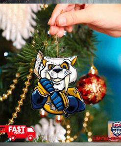 NHL Nashville Predators Mascot Christmas Tree Decorations 2023 Ornament