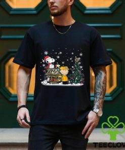 NHL Nashville Predators Snoopy Charlie Brown Woodstock Christmas Stanley Cup Hockey T Shirt