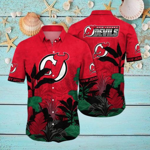 NHL New Jersey Devils Hawaiian Shirt