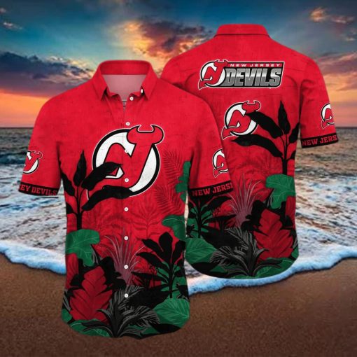 NHL New Jersey Devils Hawaiian Shirt