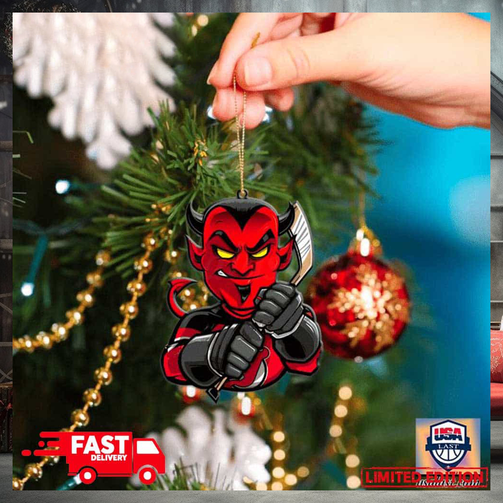 NHL New Jersey Devils Mascot Christmas Tree Decorations 2023 Xmas Gift Ornament NHL New Jersey Devils Mascot Christmas Tree Decorations 2023 Xmas Gift Ornament