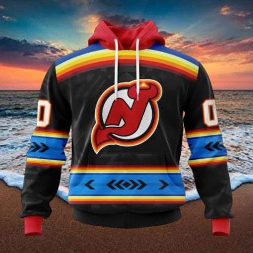 NHL New Jersey Devils Special Native Heritage Design Hoodie