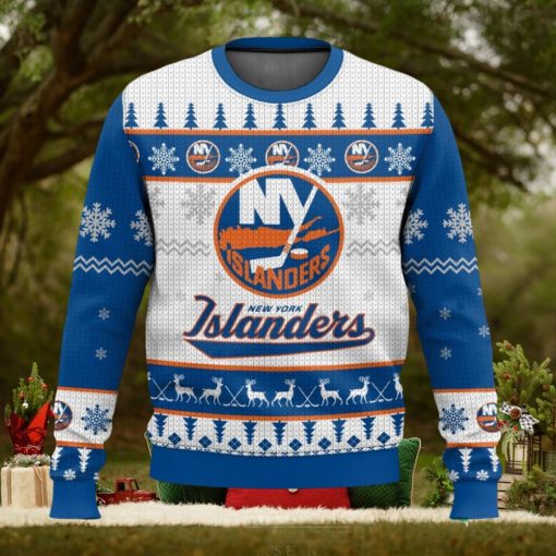 NHL New York Islanders 3D Ugly Christmas Sweater Men And Women Christmas Gift