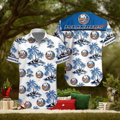 NHL New York Islanders Hawaiian Shirt and Shorts Apparel