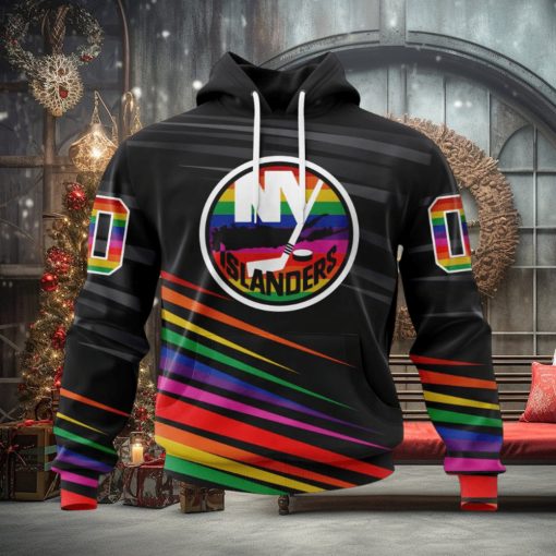 NHL New York Islanders Special Pride Design Hockey Is For Everyone Hoodie
