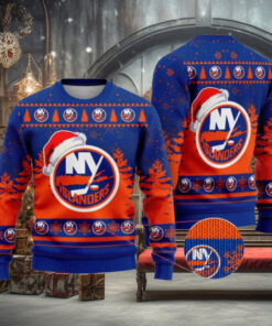 NHL New York Islanders Ugly Sweater, Funny Xmas Gift, Creative Christmas Ideas