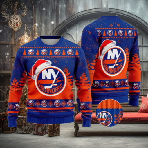 NHL New York Islanders Ugly Sweater, Funny Xmas Gift, Creative Christmas Ideas