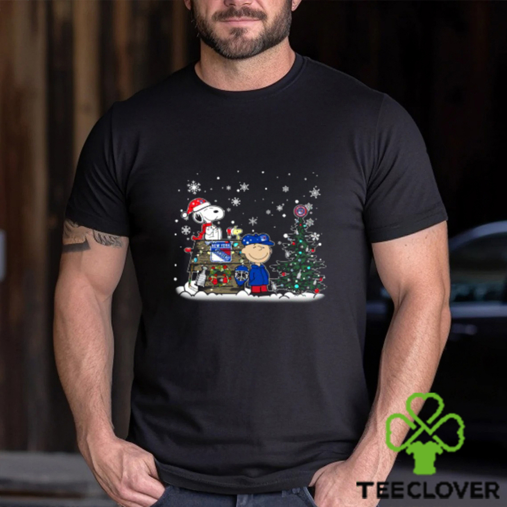 NHL New York Rangers Snoopy Charlie Brown Woodstock Christmas Stanley Cup Hockey T Shirt NHL New York Rangers Snoopy Charlie Brown Woodstock Christmas Stanley Cup Hockey T Shirt