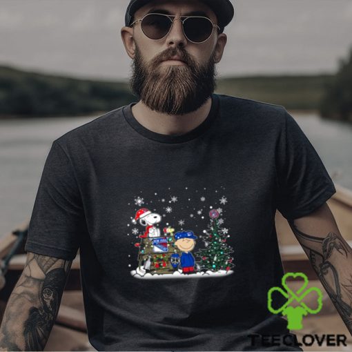 NHL New York Rangers Snoopy Charlie Brown Woodstock Christmas Stanley Cup Hockey T Shirt