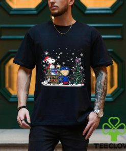 NHL New York Rangers Snoopy Charlie Brown Woodstock Christmas Stanley Cup Hockey T Shirt