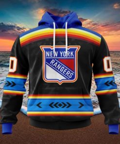 NHL New York Rangers Special Native Heritage Design Hoodie
