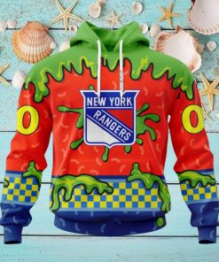 NHL New York Rangers Special Nickelodeon Design Hoodie