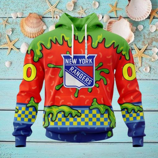 NHL New York Rangers Special Nickelodeon Design Hoodie