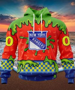 NHL New York Rangers Special Nickelodeon Design Hoodie