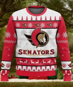 NHL Ottawa Senators 3D Ugly Christmas Sweater Men And Women Christmas Gift
