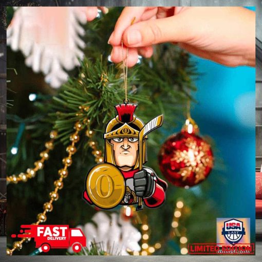 NHL Ottawa Senators Mascot Christmas Tree Decorations 2023 Xmas Ornament