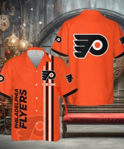 NHL Philadelphia Flyers Custom Name 3D Hawaiian Shirt