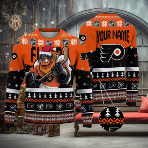 NHL Philadelphia Flyers Mascot Ugly Sweater For Christmas