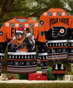 NHL Philadelphia Flyers Mascot Ugly Sweater For Christmas