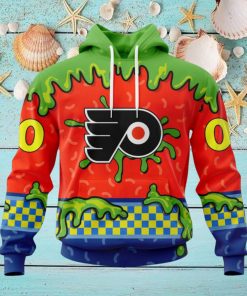 NHL Philadelphia Flyers Special Nickelodeon Design Hoodie