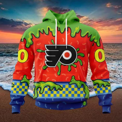 NHL Philadelphia Flyers Special Nickelodeon Design Hoodie
