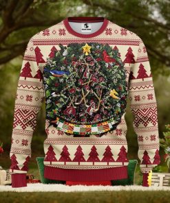 NHL Phoenix Coyotes Ugly Christmas Sweater Ball Pine Tree Christmas Unisex Sweater