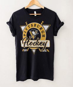 NHL Pittsburgh Penguins Graphic Sleeve Hit Black Shirt