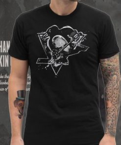 NHL Pittsburgh Penguins Iced Out Black T Shirt