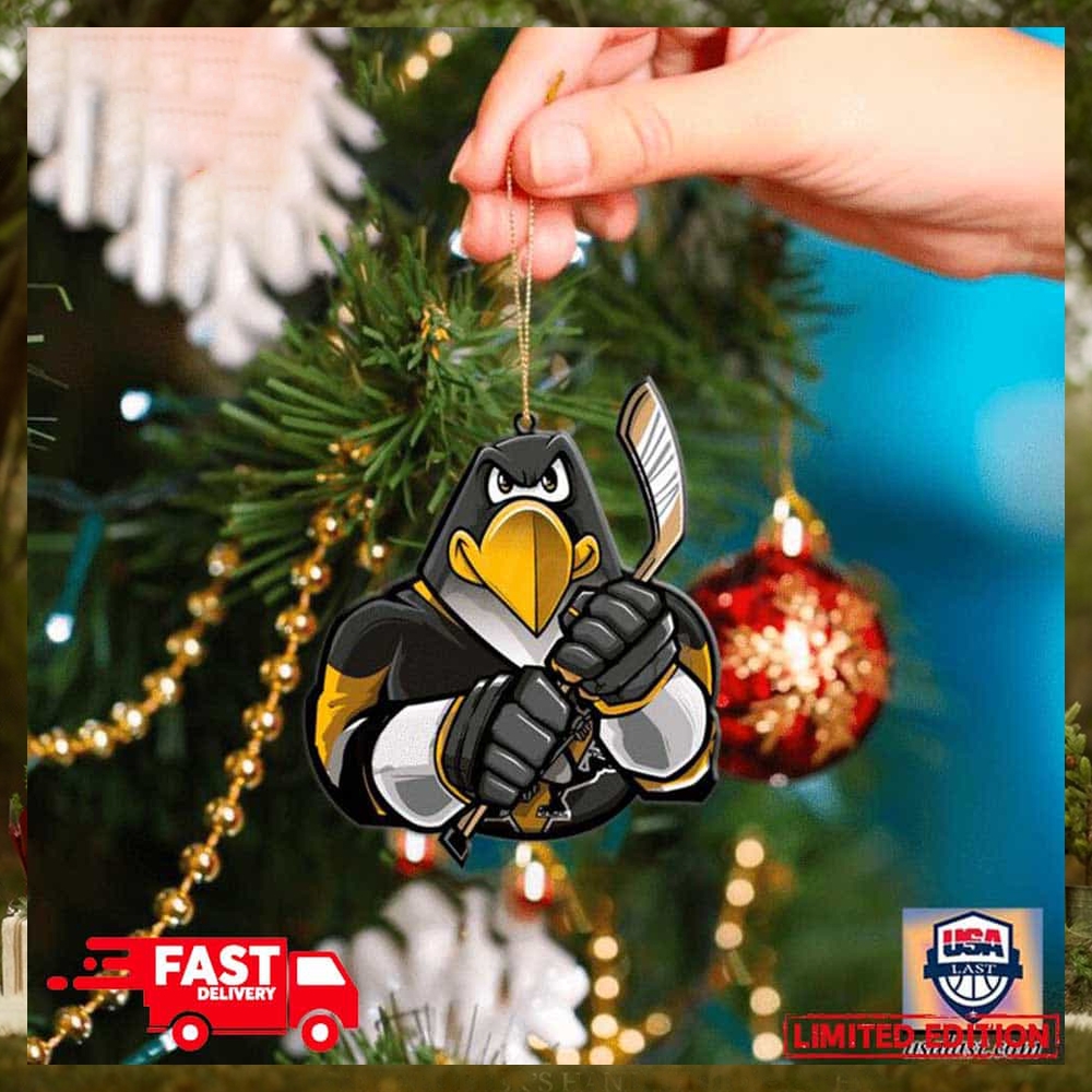 NHL Pittsburgh Penguins Mascot Christmas 2023 Holiday Tree Decorations Ornament NHL Pittsburgh Penguins Mascot Christmas 2023 Holiday Tree Decorations Ornament