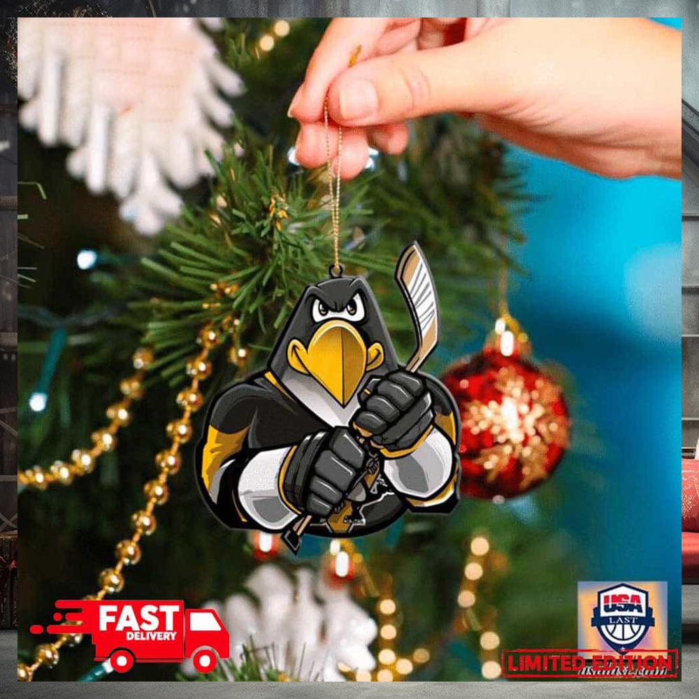 NHL Pittsburgh Penguins Mascot Christmas 2023 Holiday Tree Decorations Ornament NHL Pittsburgh Penguins Mascot Christmas 2023 Holiday Tree Decorations Ornament