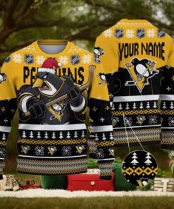 NHL Pittsburgh Penguins Mascot Ugly Sweater For Christmas