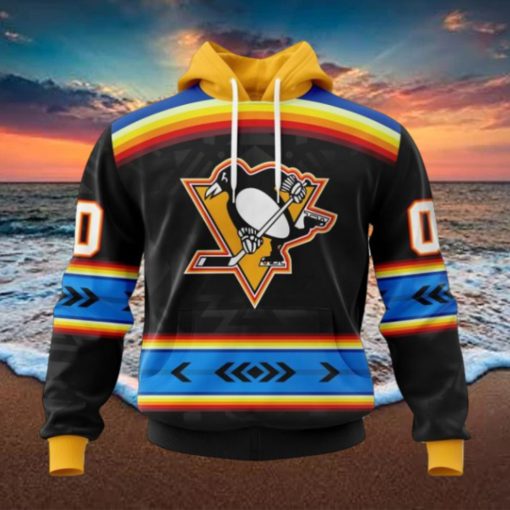NHL Pittsburgh Penguins Special Native Heritage Design Hoodie