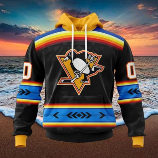 NHL Pittsburgh Penguins Special Native Heritage Design Hoodie