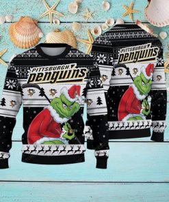 NHL Pittsburgh Penguins Ugly Sweater Grinch Christmas Sweater