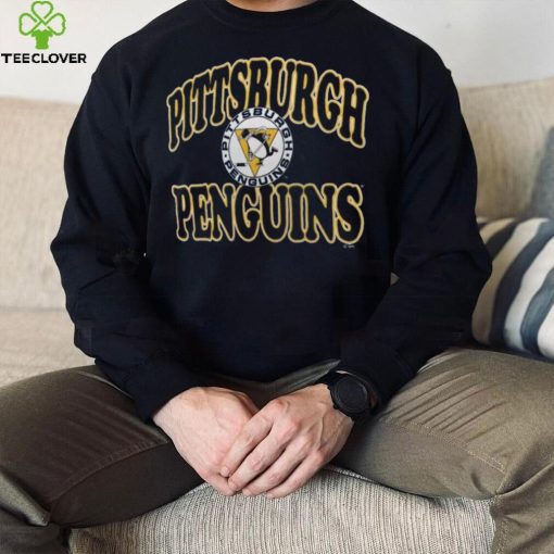 NHL Pittsburgh Penguins Vintage Black Crew Neck Sweathoodie, sweater, longsleeve, shirt v-neck, t-shirt