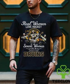 NHL Real Women Love Hockey Smart Women Love The Boston Bruins Gift For Fan Unisex T Shirt 1 NHL Real Women Love Hockey Smart Women Love The Boston Bruins Gift For Fan Unisex T Shirt
