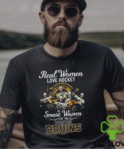 NHL Real Women Love Hockey Smart Women Love The Boston Bruins Gift For Fan Unisex T Shirt 3 NHL Real Women Love Hockey Smart Women Love The Boston Bruins Gift For Fan Unisex T Shirt