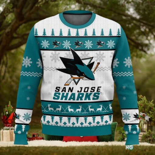 NHL San Jose Sharks 3D Ugly Christmas Sweater Men And Women Christmas Gift