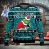 MOUNTAINEERS GRNCH CHRISTMAS UGLY SWEATER